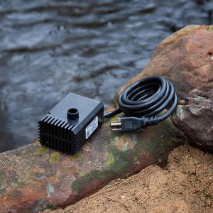 Water Pump for Small Indoor/Outdoor Ponds Beckett Corporation Black Submersible Fountain Pump 