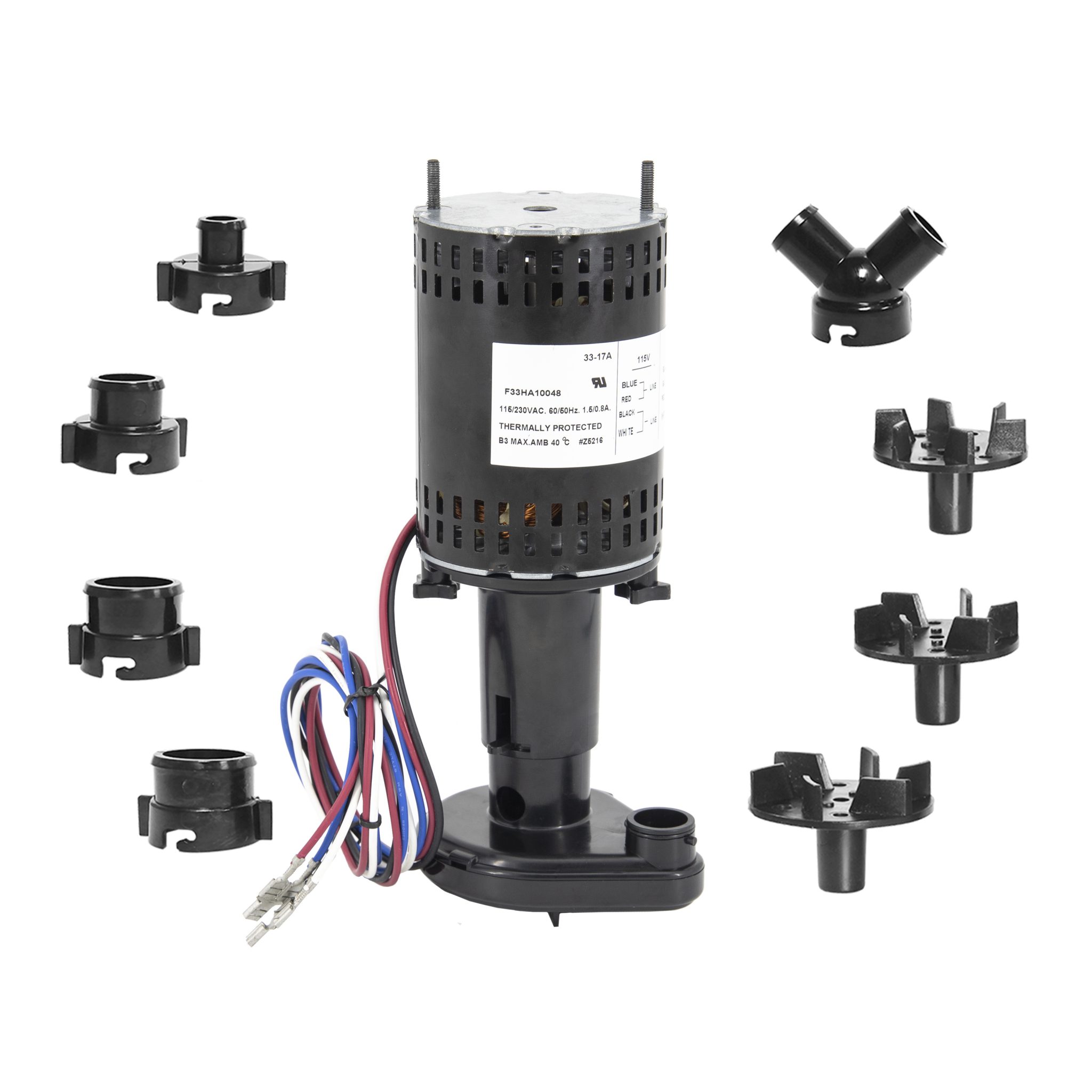 BRPAP1 Universal Ice Machine Replacement Pump (115/230V) Beckett Pumps