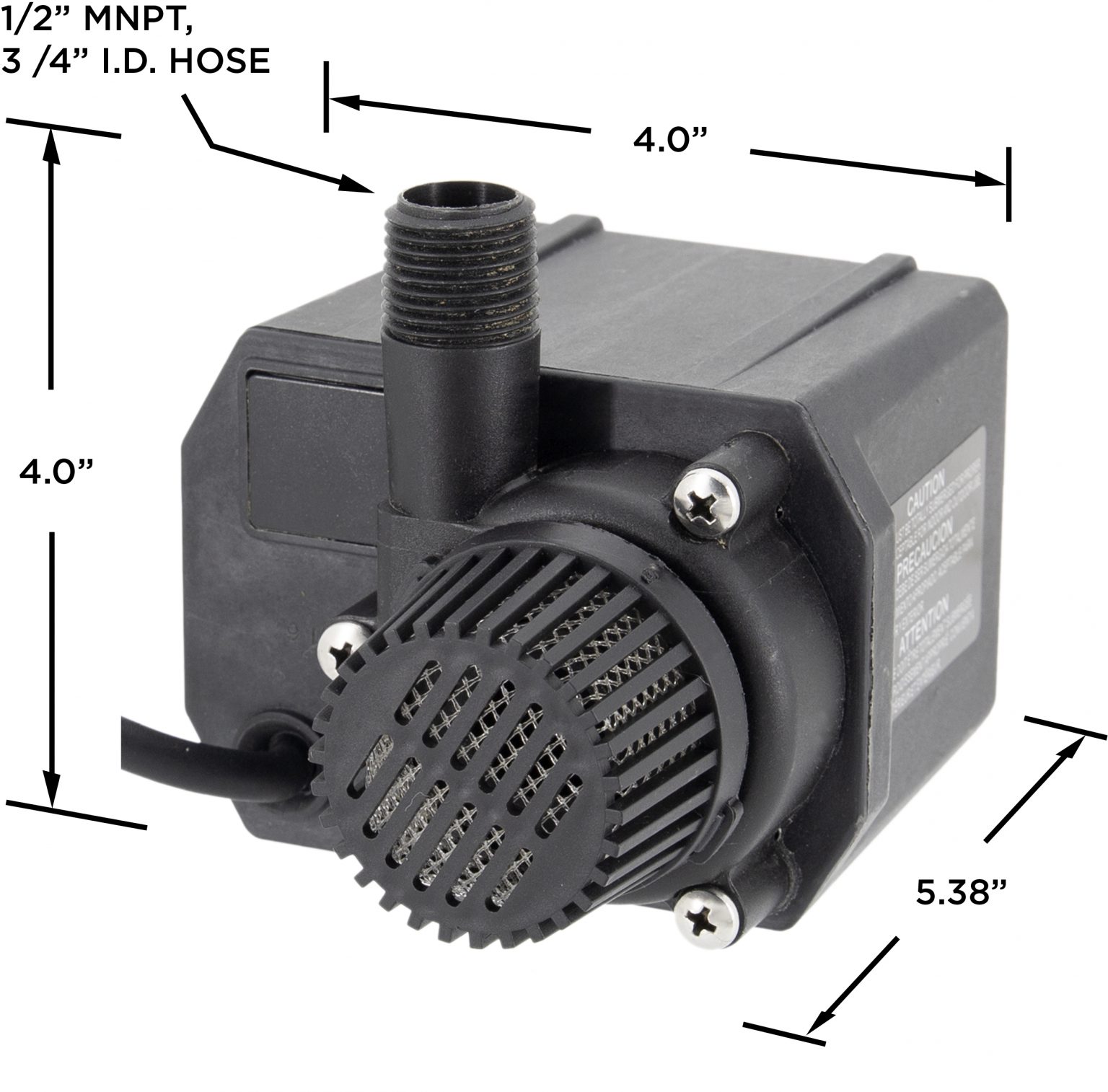G535c submersible pump 230v 585 gph 1 foot beckett pumps