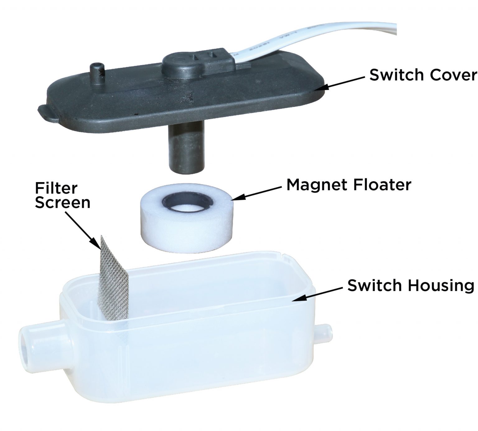 MS601ULQ Mini Split Condensate Pump, 120V, 53 Foot Max Lift Beckett Pumps