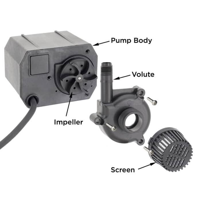 G325A submersible pump exploded view