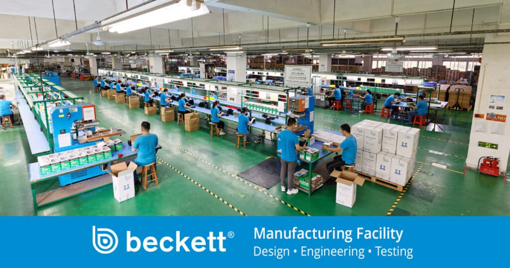 Beckett Corporation manufacturing facility